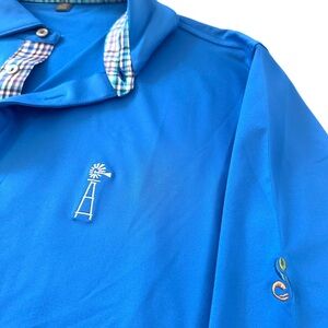 Streamsong Men’s Golf Polo Shirt, Peter Millar Summer Comfort, Medium